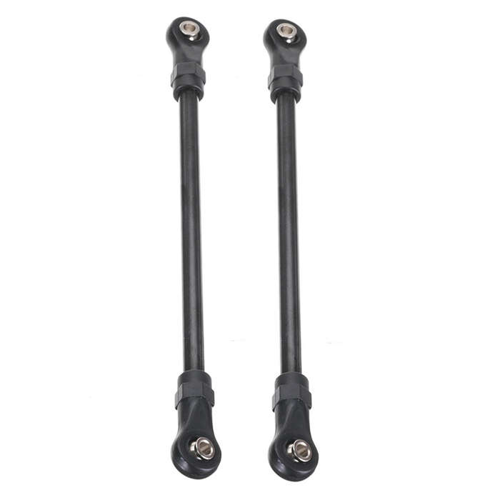 Black - 2PCS HB R1001 R1002 R1003 1/10 RC Car Parts Rear Bridge Axle Lower Linkage Rod 08042 Vehicle