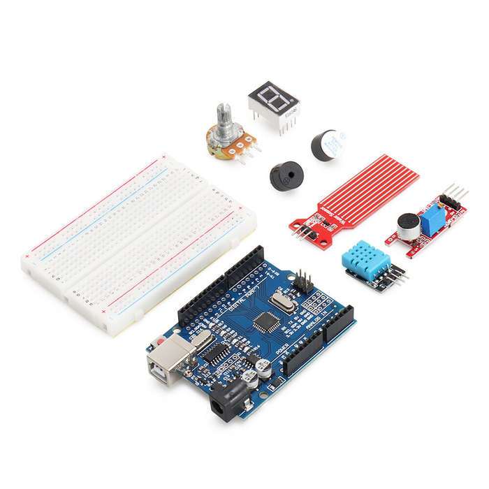 DIY Kit - TSCINBUNY Basic Starter Kit for ArduinoIDE Programming DIY Electronics Educational Learnin