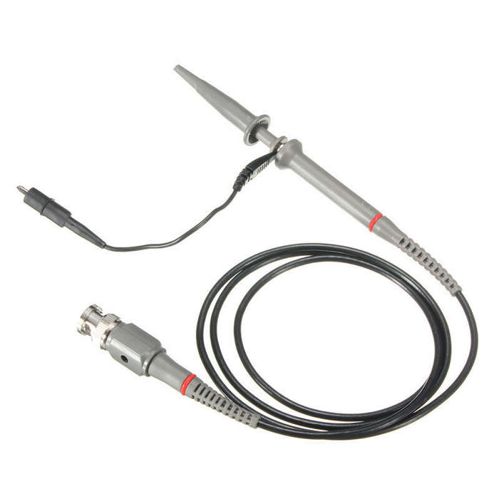 #A - P6060 Oscilloscope Probe 60 MHz Bandwidth 1x 10x Attenuation High Precision Measurement 5.8 ns