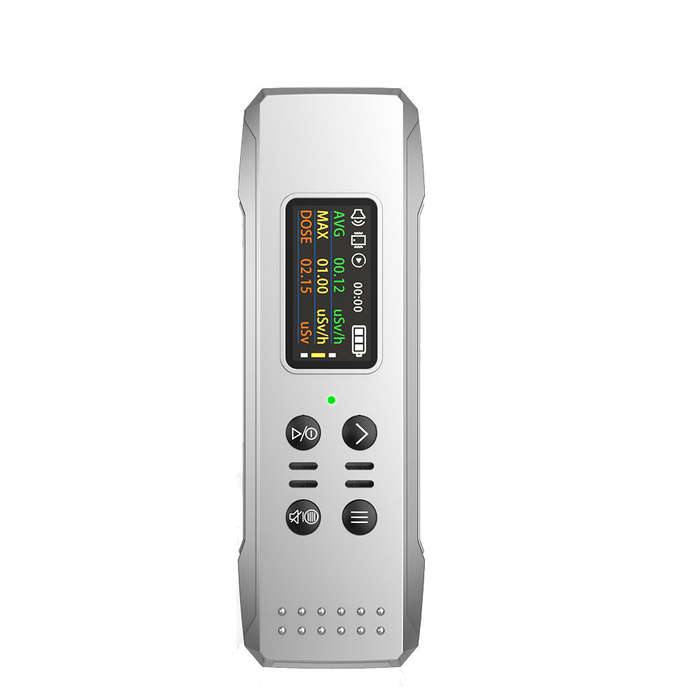 Black - Advanced Nuclear Radiation Tester Radioactive Tester High Sensitivity 0.05uSv/h~10mSv/h Long