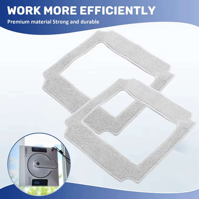6pcs - 6pcs Window Cleaning Robot Mop Cloth Cleaning Cloth Towel Dusting Cloth for LIECTROUX YW910