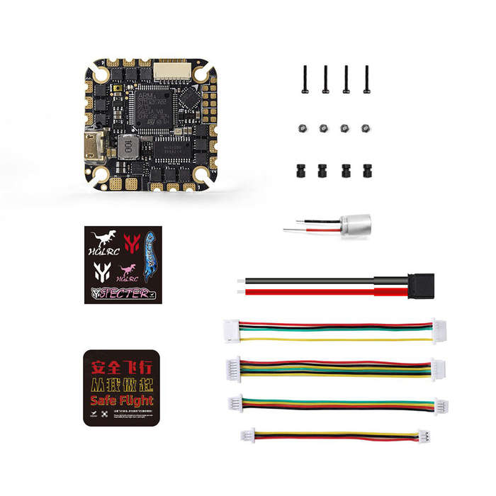 25.5x25.5mm HGLRC SPECTER F722AIO F7 Flight Controller MPU6000 5V BEC AIO 40A 4-6S Brushless ESC for
