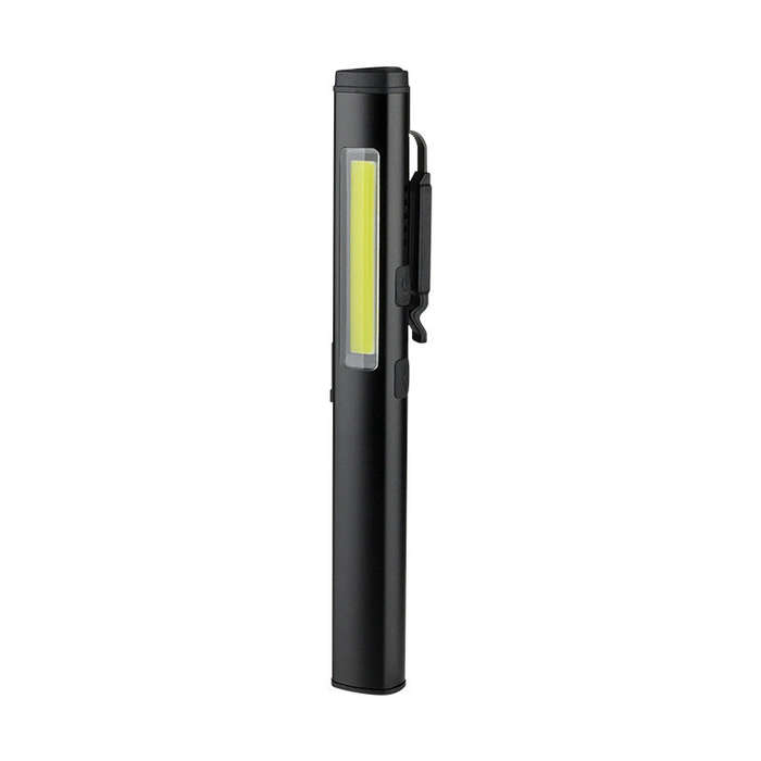 Red - Bikight Magnetic LED Work Flashlight Pen Light USB Rechargeable Emergency Mini Torch Super Bri