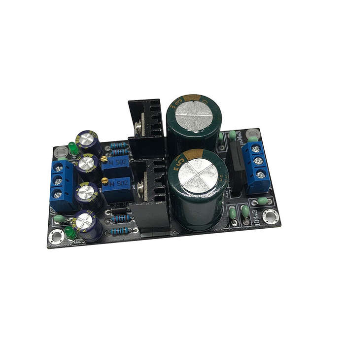 LM317+LM337 DC Adjustable Power Supply Board Regulated Power Supply Module AC10-24V Positive and Neg