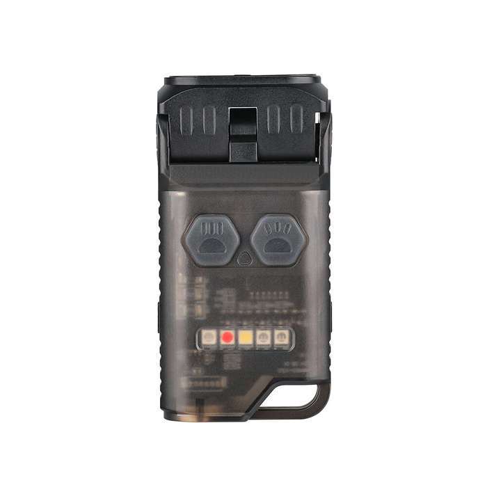 Black - Trustfire MINIX5 750LM Bright EDC LED Keychain Flashlight With UV Sidelight Rechargeable Mag