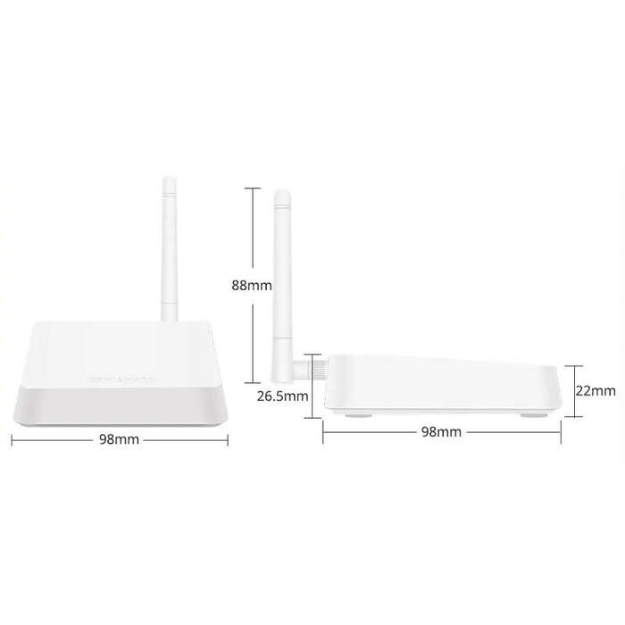 T1 Tuya Smart Zemismart Zigbe Hub with Antenna Smart Home Bridge Wired Gateway with Network Cable Vo
