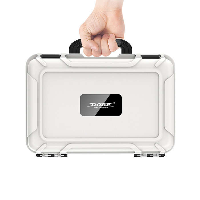 Black - DOBE TY-3826 Large Capacity Multifunctional Storage Case for Switch OLED/ROGAlly/SteamDeck P