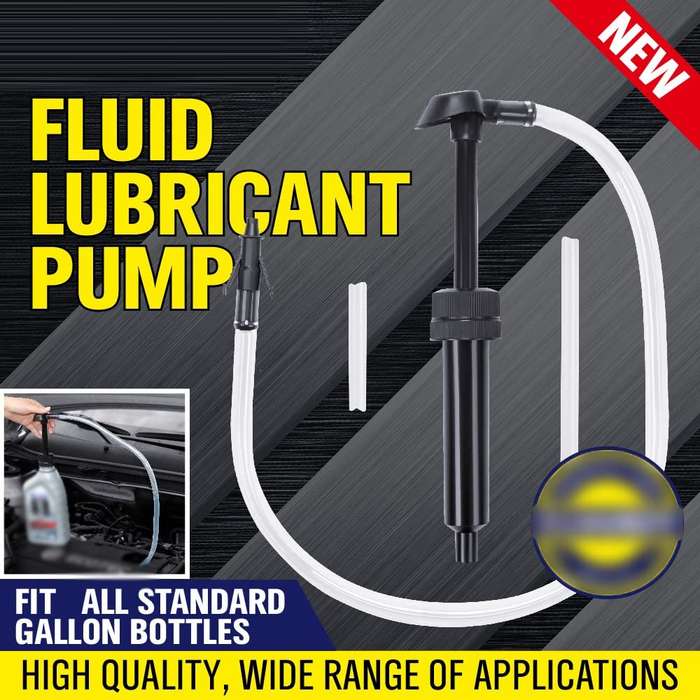 #1 - Standard Gallon Bottle Lubricating Manual Oil Suction Pump Gasoline Coolant Siphon Transfer Pum