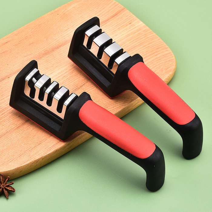 4-stage Knife Sharpener Professional Kitchen Sharpening Stone Grinder Knive Kitchen Blade Tool Sharp
