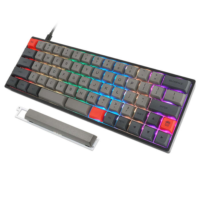 SKYLOONG GK64X GK64XS Keyboard Kit RGB Hot Swappable 60% Programmable bluetooth Wired Case Customize