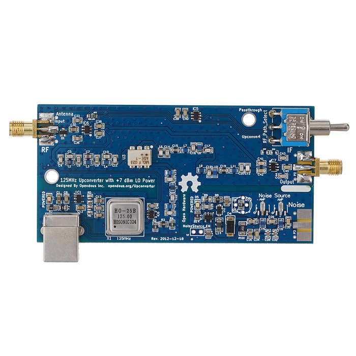 Blue - SDR Upconverter 125Mhz-ADE For Hackrf One Rtl2832+R820T2 Receiver SDR Relay Chip Resistance S