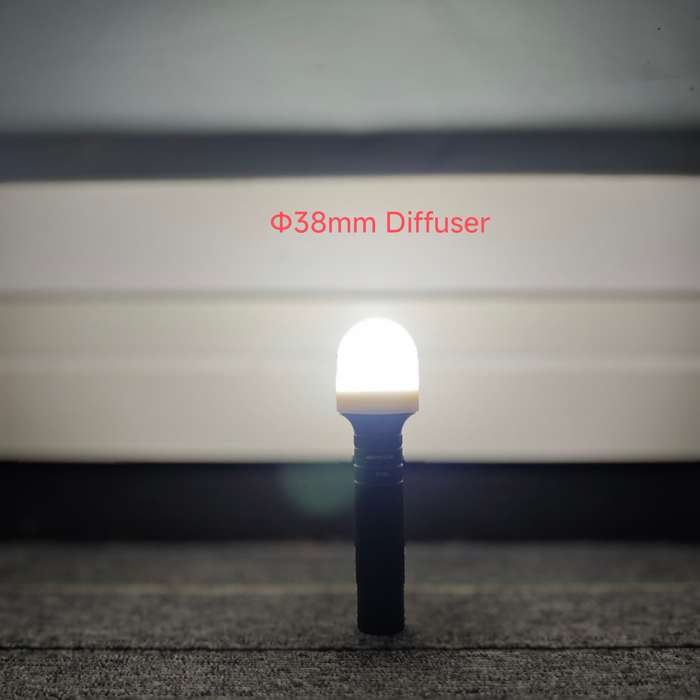 38 - Silicone Elastic Flashlight Diffuser Lampshade Lamp Shade For Astrolux ST06 WP5 Suitable for a