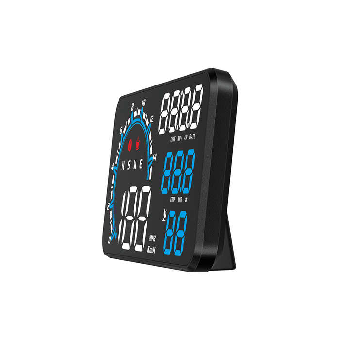 G11 Universal HUD GPS Head Up Display Speedometer Odometer LED Display Windscreen Projector with Ove