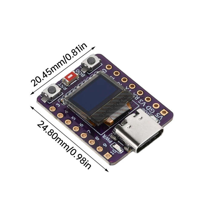 Kit - ESP32-C3 WiFi bluetooth-compatible Development Board With 0.42 Inch OLED White Light Module Ce