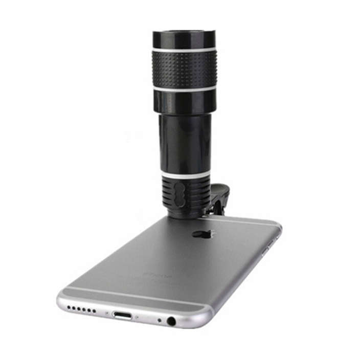 Telescope - IPRee 20X Telescope Zoom Lens Monocular Mobile Phone Camera Lens for Camping Hunting Spo