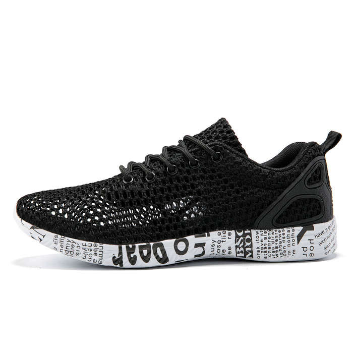 43 - Men's Breathable Mesh Running Shoes Summer Sport Sneakers Casual Walking Wading Shoes For Outdo