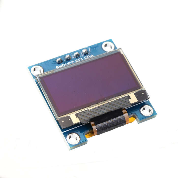 White - Geekcreit 0.96 Inch OLED I2C IIC Communication Display 128*64 LCD Module Geekcreit for Ardui