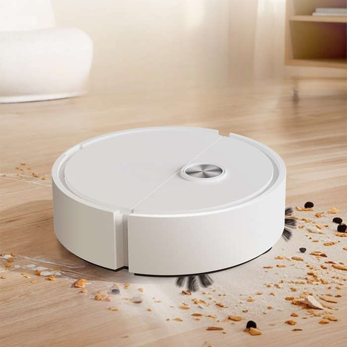 white - Home All-Round Robot Household Dust Collection Intelligent Sweeping All-In-One Automatic Cle
