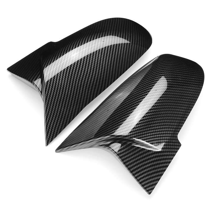 Car Rear View Mirror Cap Cover For BMW F21 F22 F30 F32 F33 F34 F35 F36 E84 2012-2019 Carbon Fiber Lo
