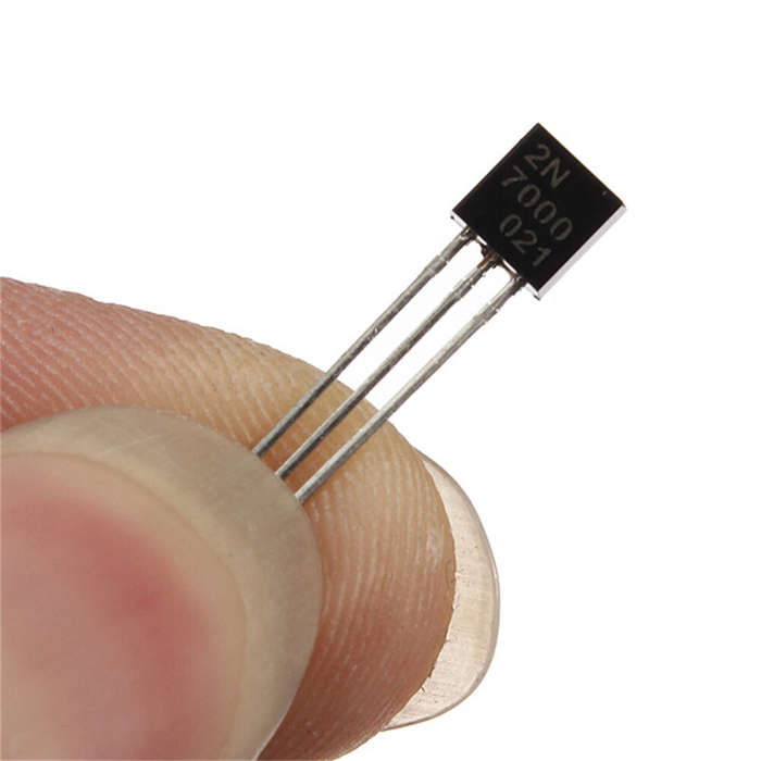 10pcs - 10pcs 2N7000 N-Channel Transistor Fast Switch MOSFET TO-92