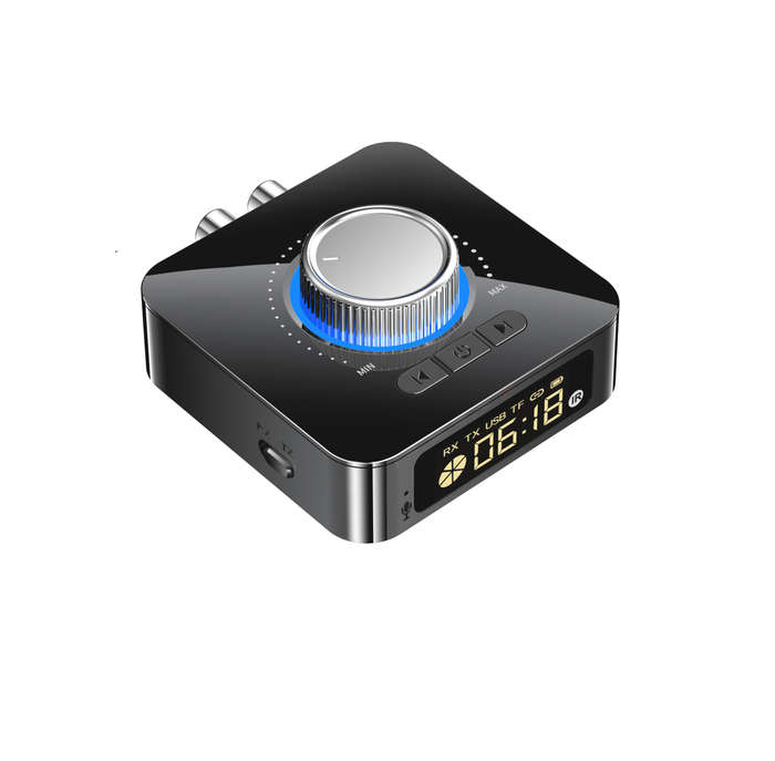 Bakeey M5 Digital Display bluetooth V5.0 Audio Transmitter Receiver Wireless 3.5mm Aux / 2RCA Audio