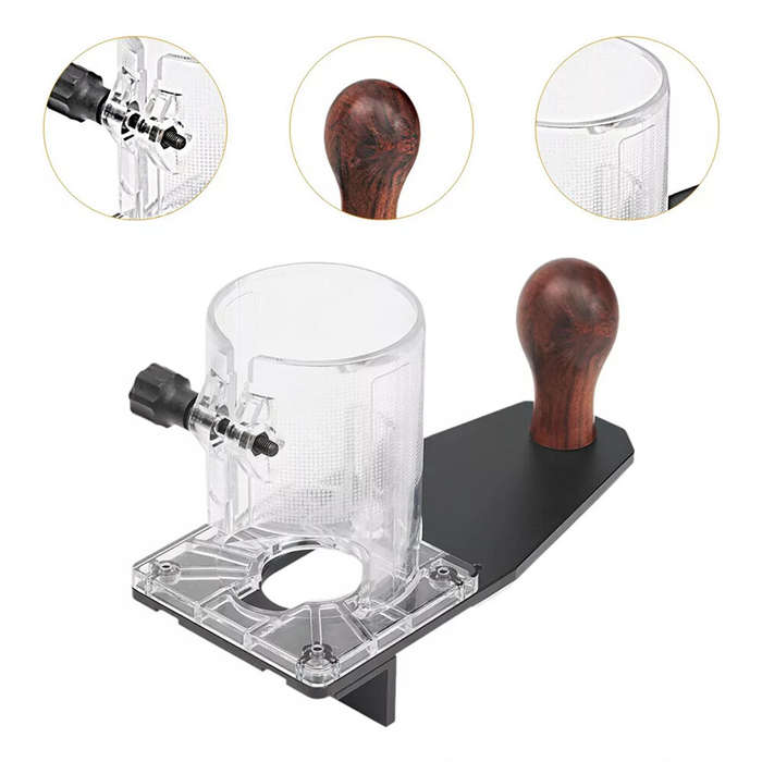 #A - Aluminum Alloy Edge Trimmer With Adjustable Fence 65Mm Wood Handle Perfect For Arc R Corner Cha