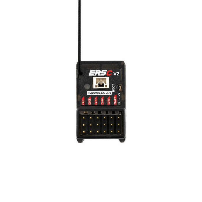LBT Version - Radiomaster ER5C V2 2.4GHz 5CH ELRS PWM RX Receiver for RC Airplane Car Boat MT12 Radi