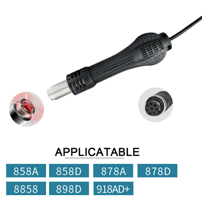 Detachable Tornado Airflow Handle for 858 Fan Model Eight Interfaces for Easy Connection Strong and