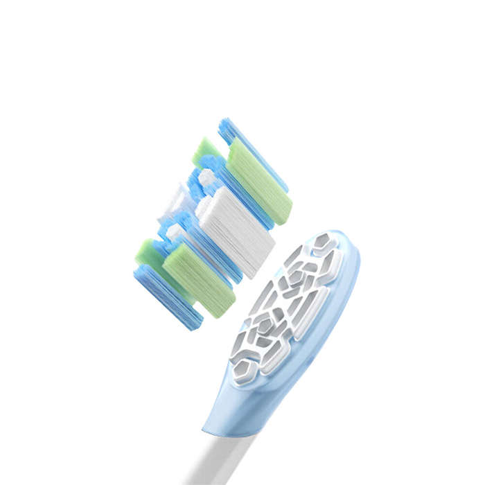 1pc - Original XIAOMI Replacement Shock-absorbing Clean Toothbrush Head MBS308 for XIAOMI Oscillatio
