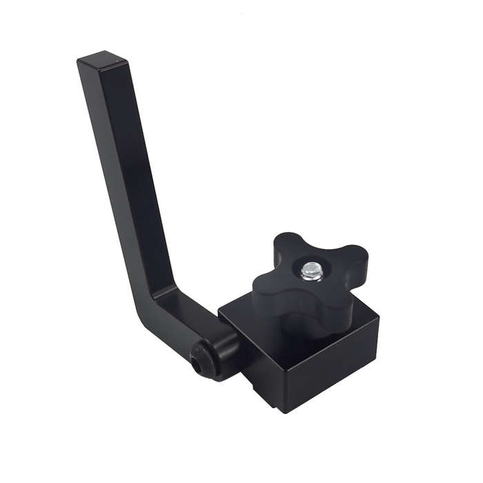 ENJOYWOOD Aluminium Alloy Miter Track Stop Fixed T-Slot Track Woodworking Limiter for 19mm Manual T-
