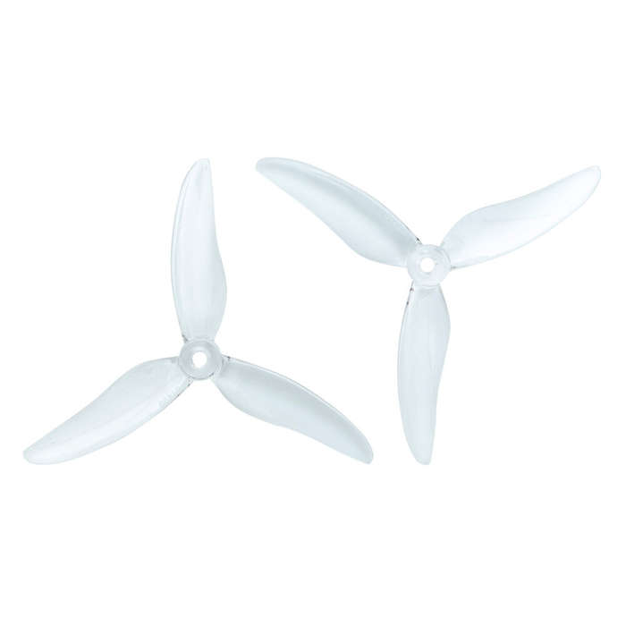 Clear Purple - 2 Pairs Gemfan Hurricane 51499 3-blade 5mm/POPO Propeller CW CCW for RC Drone FPV Rac