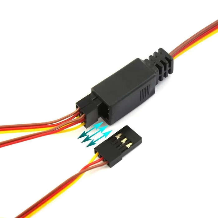 1 to 6 - RS R88 Y-wire RC Servo Extension Cable 1 to 2 / 1 to 3 / 1 to 4 / 1 to 5 / 1 to 6 for RC Ca