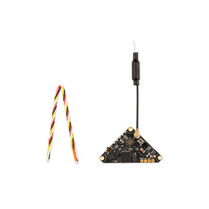 Black - PandaRC VT5804-AIR 5.8G 40CH 25/ 50/ 100/ 200/ 400mW VTX OSD Parameter Adjustment FPV Transm