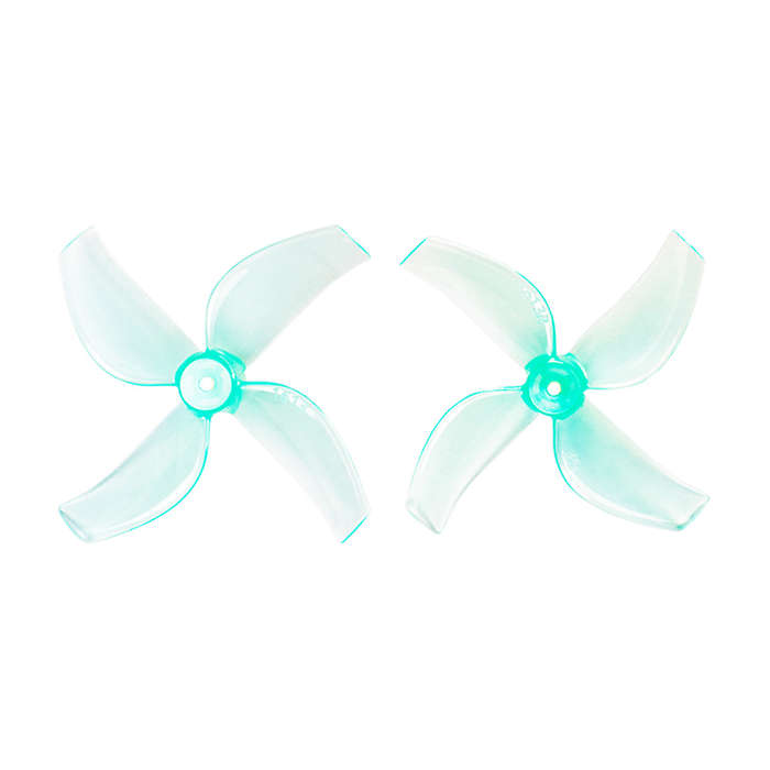 1.0mm - 4 Pairs GEMFAN 1613 40mm 1.6 Inch 4 Blade PC Propeller 1mm / 1.5mm for FPV Racing Drones Com