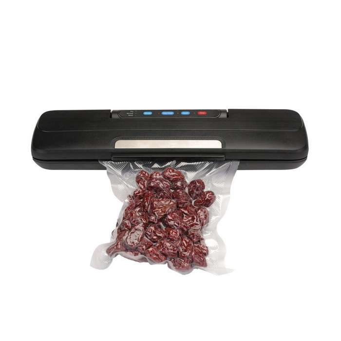White - Automatic Touch Control Sealing Machine Vacuum Sealer Fully Automatic Touch Button Sealing M