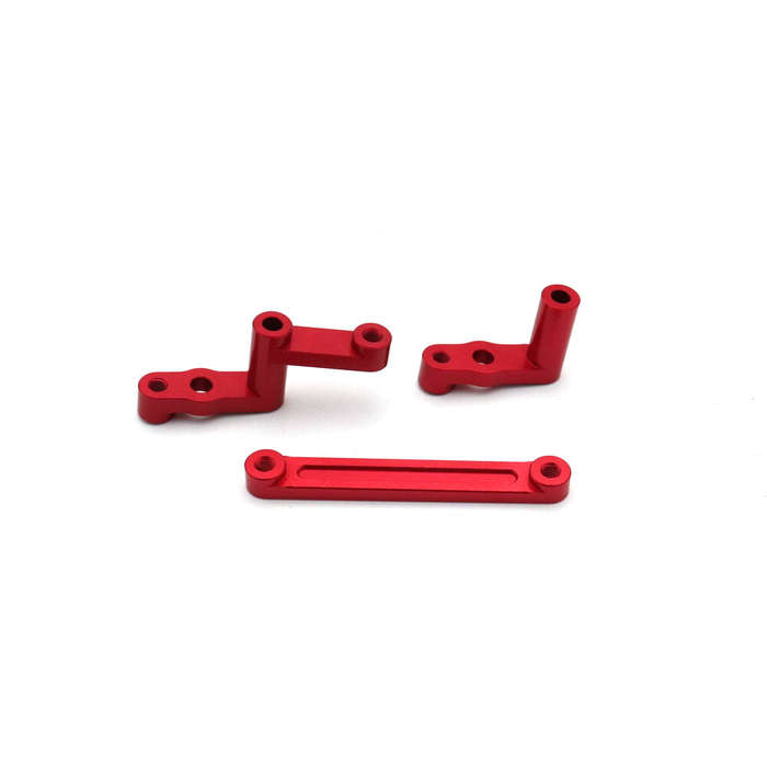 Blue - MJX 1/16 Metal H16 16207 16208 16209 Upgrade RC Car Parts Steering Cup Arm Kit