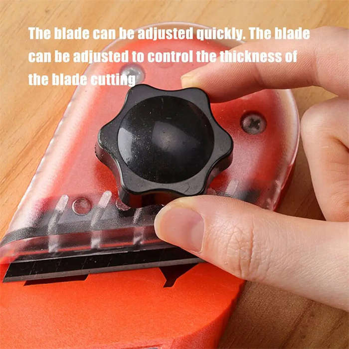 #A - Plasterboard Cutter Hand Tool 45 Degree 180 Degree Angle Beveler ABS Metal Gypsum Board Trimmer