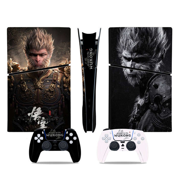 #1278 - [Black Myth:WuKong] Full Skin Stickers Set Protection Decoration Skin Kit for PS5 Slim Digit