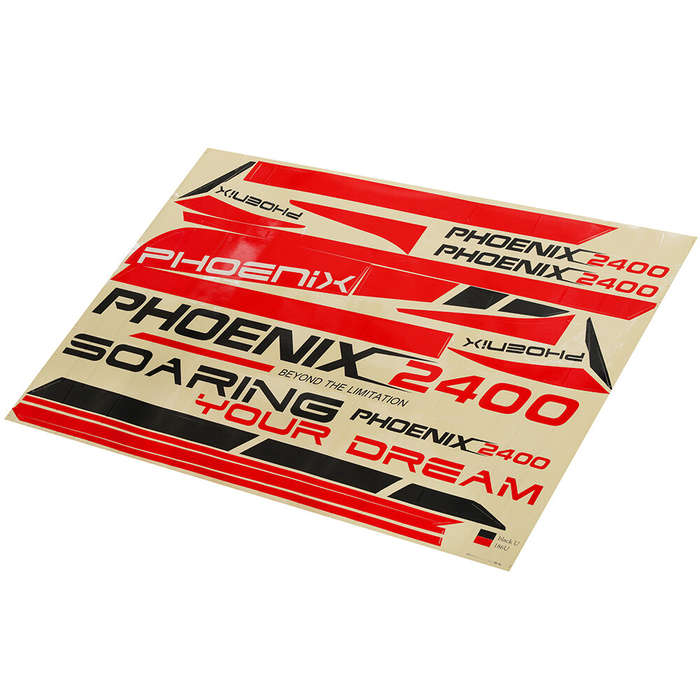 Decals - VolantexRC 759-3 Phoenix 2400 RC Airplane Spart Part Decals