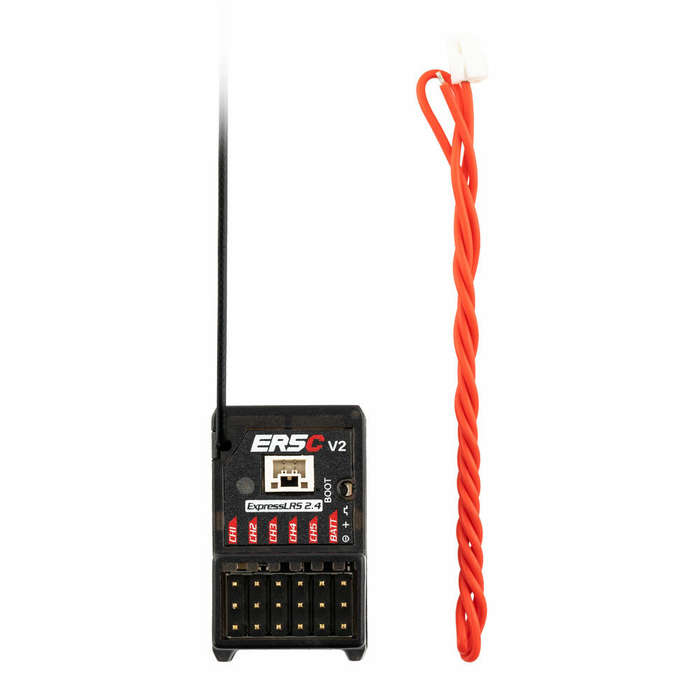 LBT Version - Radiomaster ER5C V2 2.4GHz 5CH ELRS PWM RX Receiver for RC Airplane Car Boat MT12 Radi