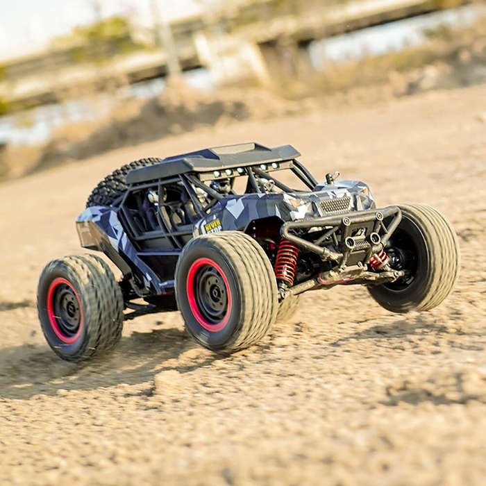Black - JJRC Q141 1/16 2.4G 4WD Off Road High Speed RC Car Racing Desert Electric Vehicle Models w/