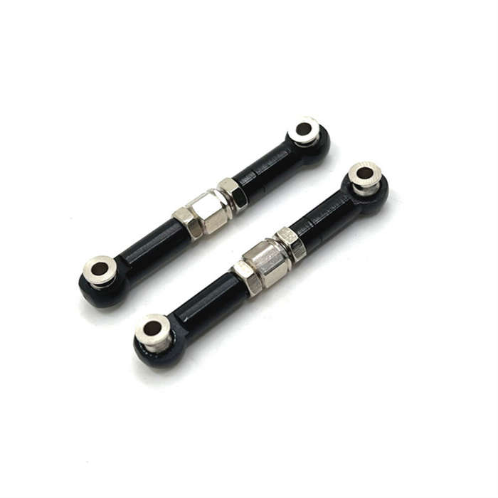 Red - Upgraded Parts Metal Adjustable Steering Rod Set for MJX Hyper Go 16207 16208 16209 16210 H6 1