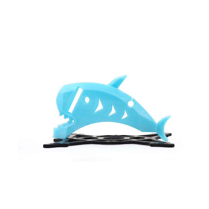Blue - HGLRC Drashark 75mm Wheelbase 1.6 Inch Frame Kit for FPV Racing Drone
