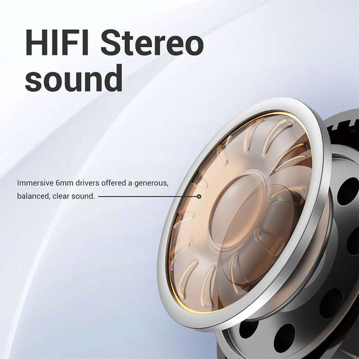 C16 TWS bluetooth 5.3 Earphone HiFi Stereo ENC Noise Cancelling 500mAh Battery IPX7 Waterproof LED D