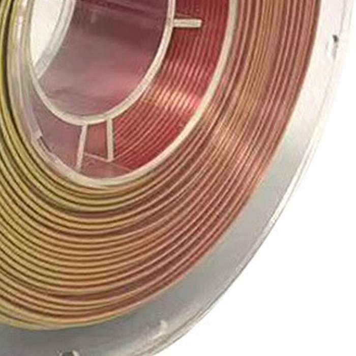 1KG - PINRUI 3D Printing Filaments Silk PLA 1.75mm Three-color Red/Yellow/Blue Filaments 3D Printing