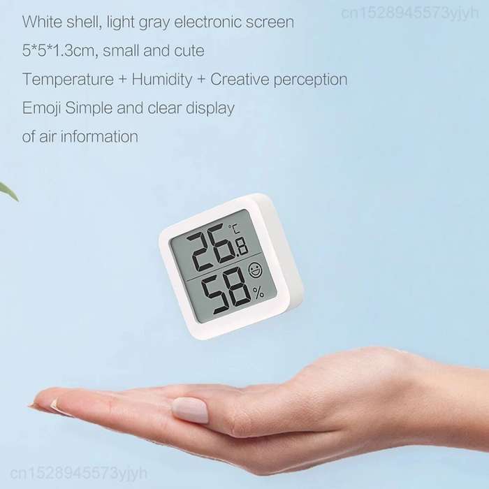 Xiaomi Electronic Digital Temperature Humidity Meter Thermometer Hygrometer Indoor Outdoor Weather S