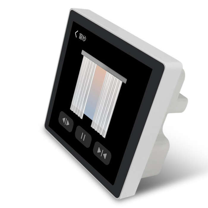 Tuya Smart Home Multiple Zigbee3.0 Control Panel 4-inch LCD Touch Screen 3 Gang Smart Switch APP Rem