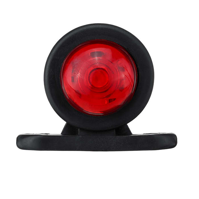 Mini Car Side Marker Lights Outline Lamps Waterproof Red White Universal Truck Trailer Caravan Lorry