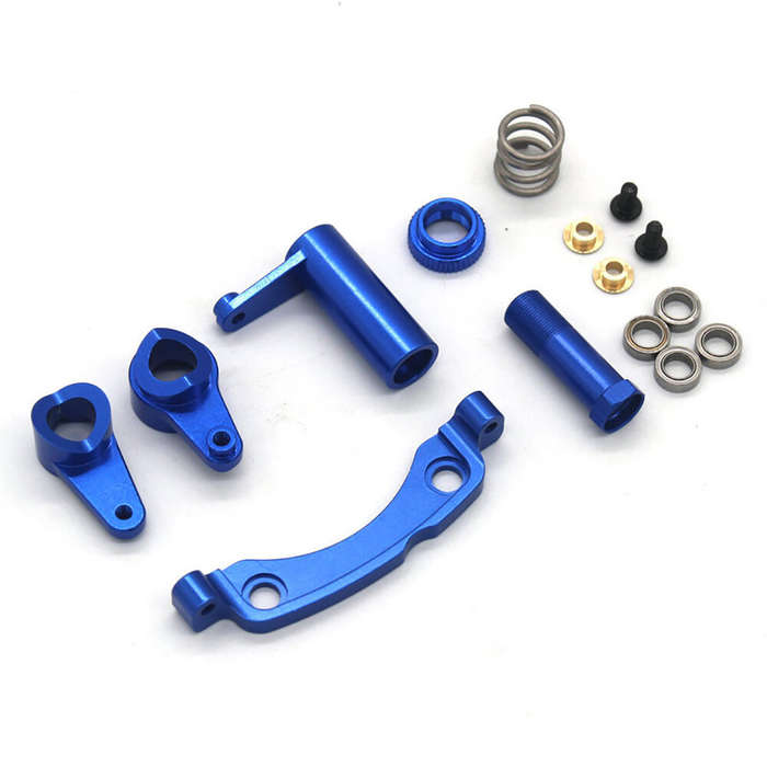 Grey - Steering Component Assembly Set For ZD Racing DBX-10 1/10 Model Remote Control RC Car Parts