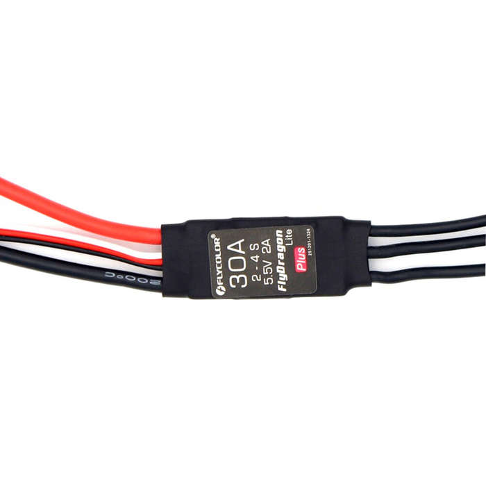 30A - FLYCOLOR FlyDragon Lite Plus 30A 2-4S Dual Way Brushless ESC With 5.5V/2A BEC for Fixed Wing R